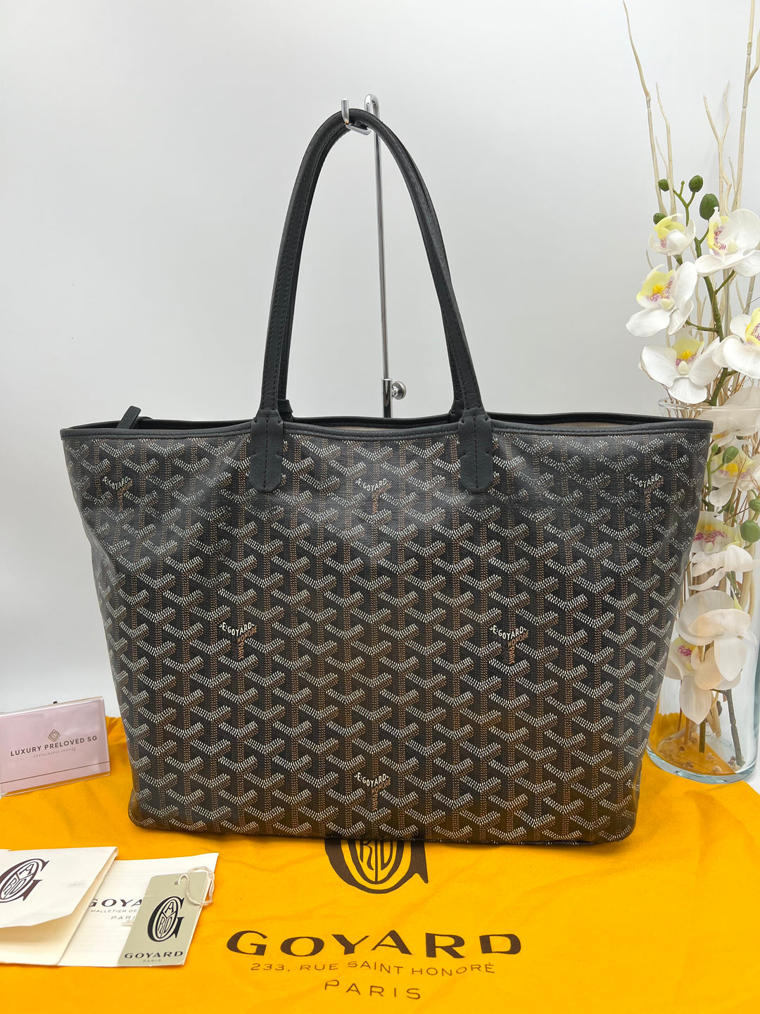 GOYARD SAINT LOUIS PM TOTE BAG