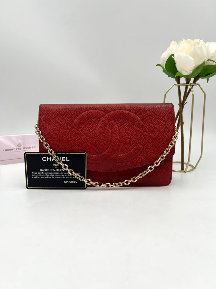 CHANEL CAVIAR TIMELESS CLUTCH