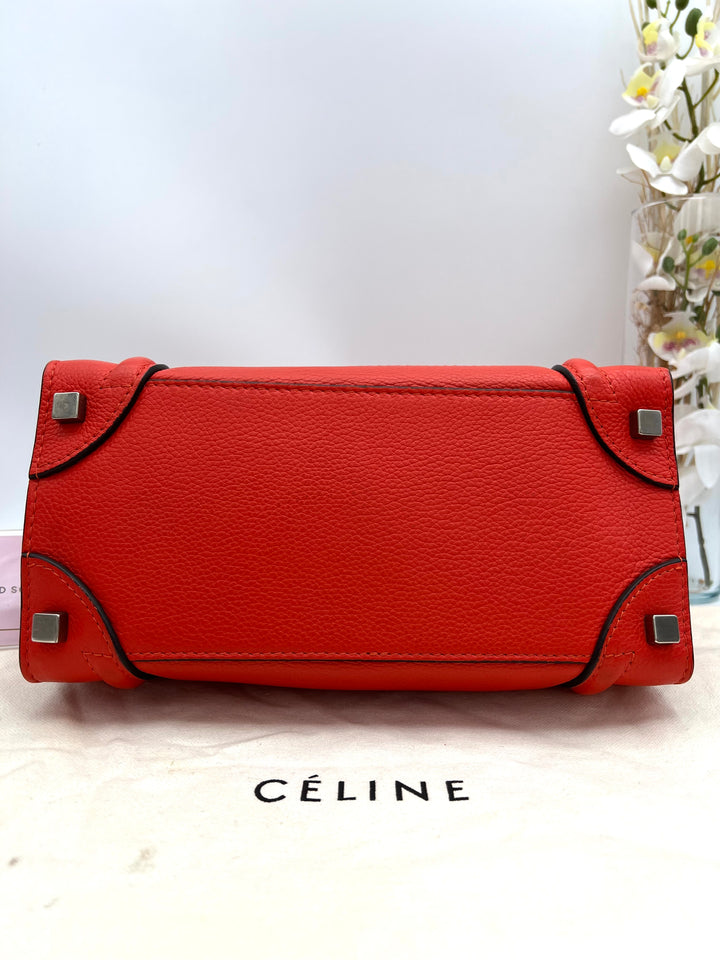 CELINE MICRO LUGGAGE TOTE BAG