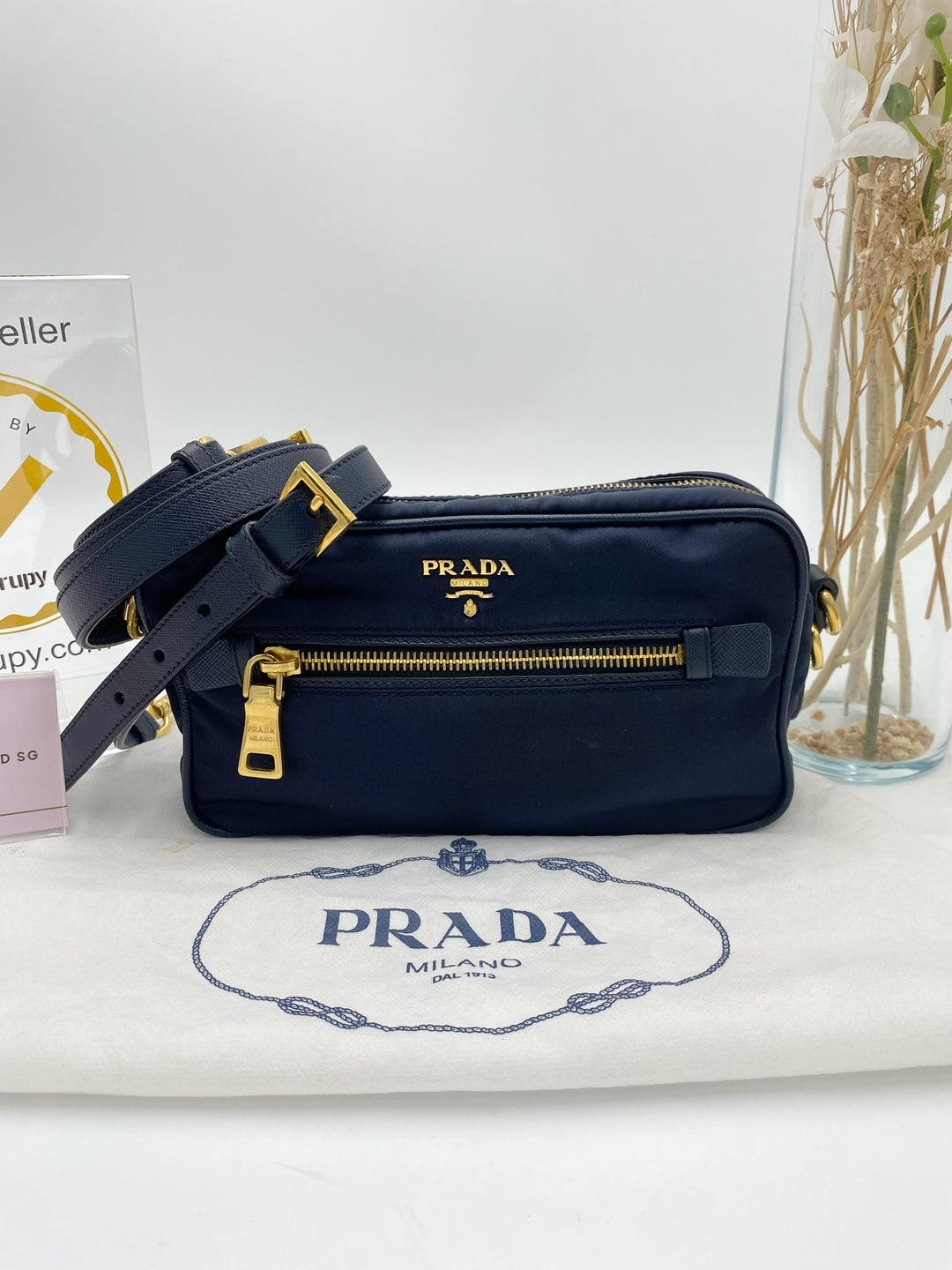 PRADA NYLON SHOULDER BAG