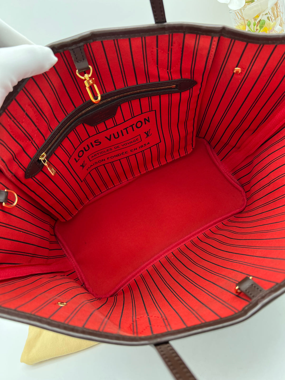 LOUIS VUITTON NEVERFULL MM DAMIER