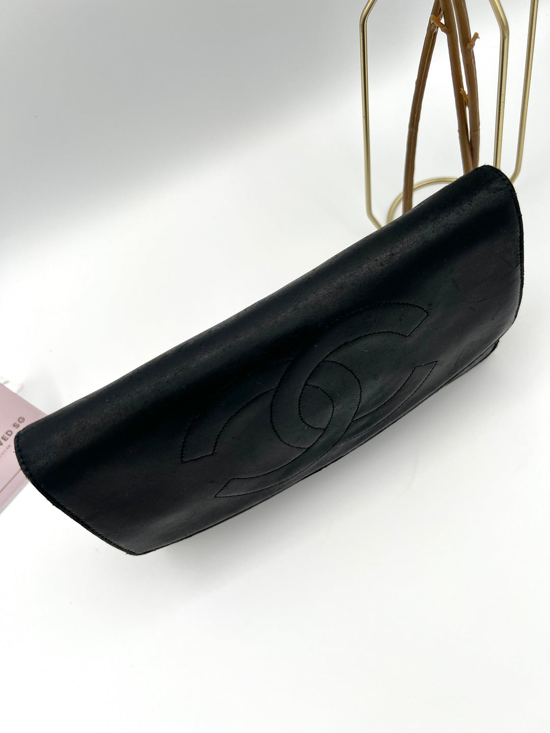 CHANEL LAMBSKIN TIMELESS CLUTCH
