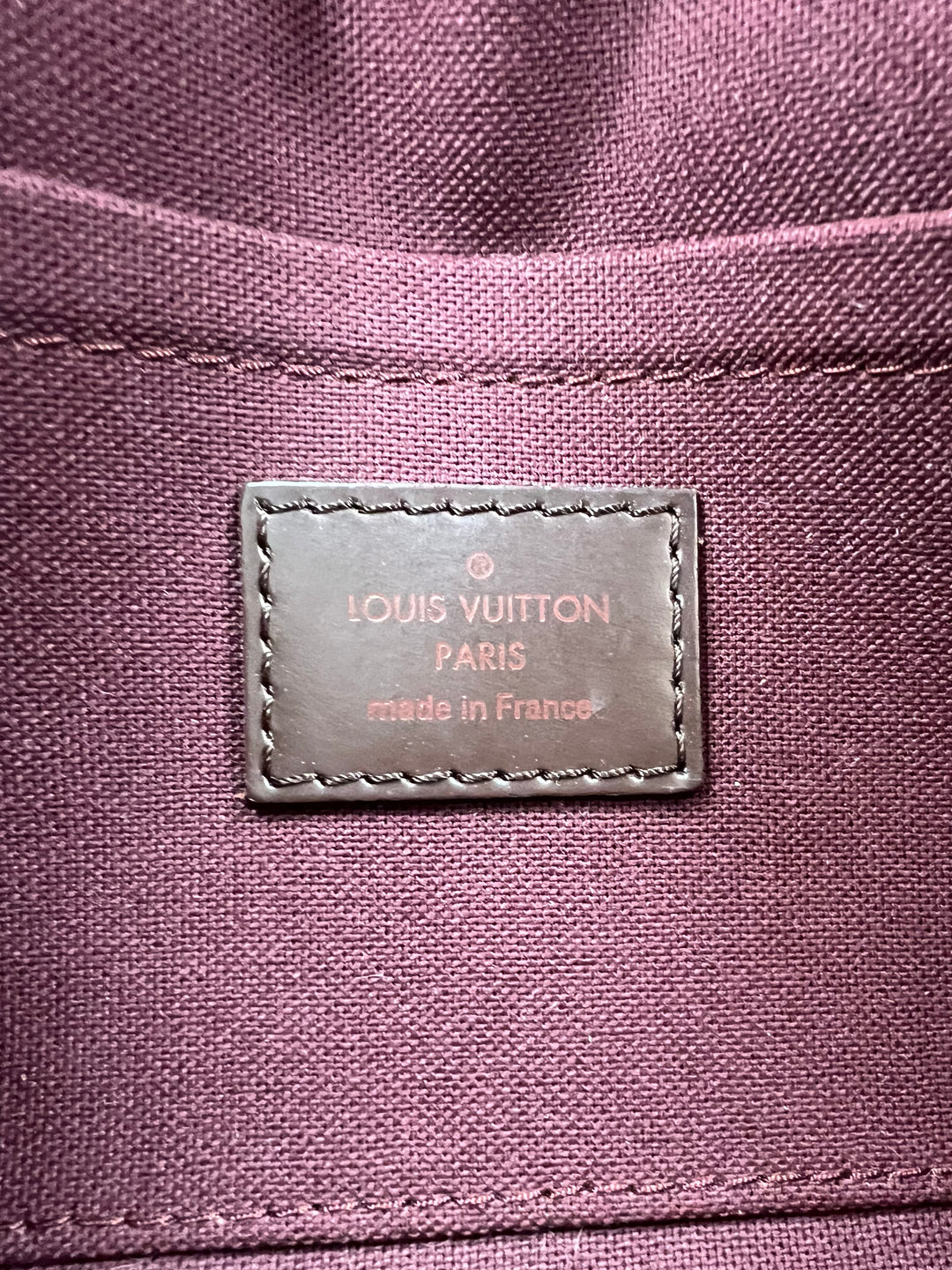 LOUIS VUITTON FAVOURITE PM DAMIER EBENE
