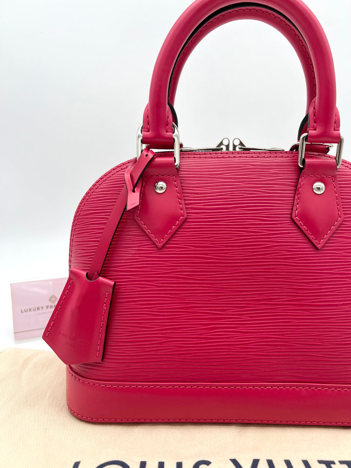 LOUIS VUITTON ALMA BB FUCHSIA EPI