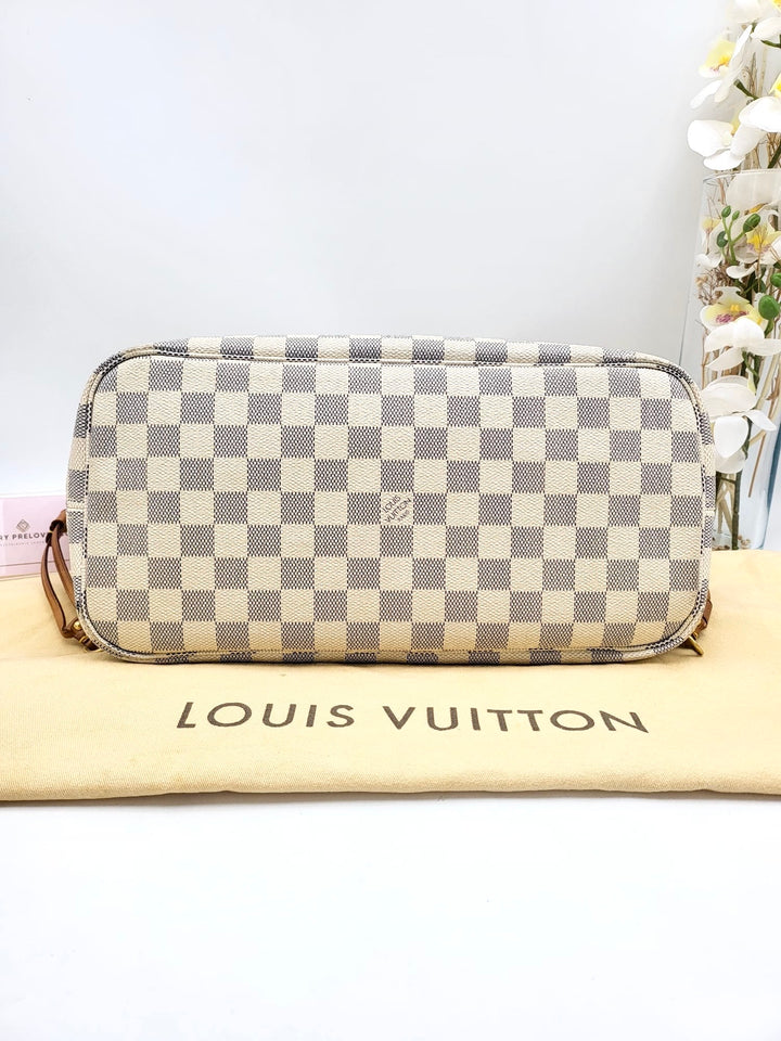 LOUIS VUITTON NEVERFULL MM AZUR