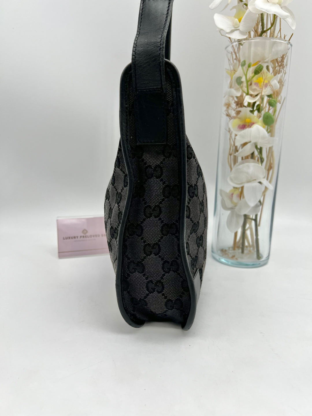 GUCCI GG CANVAS HOBO SHOULDER BAG BAG