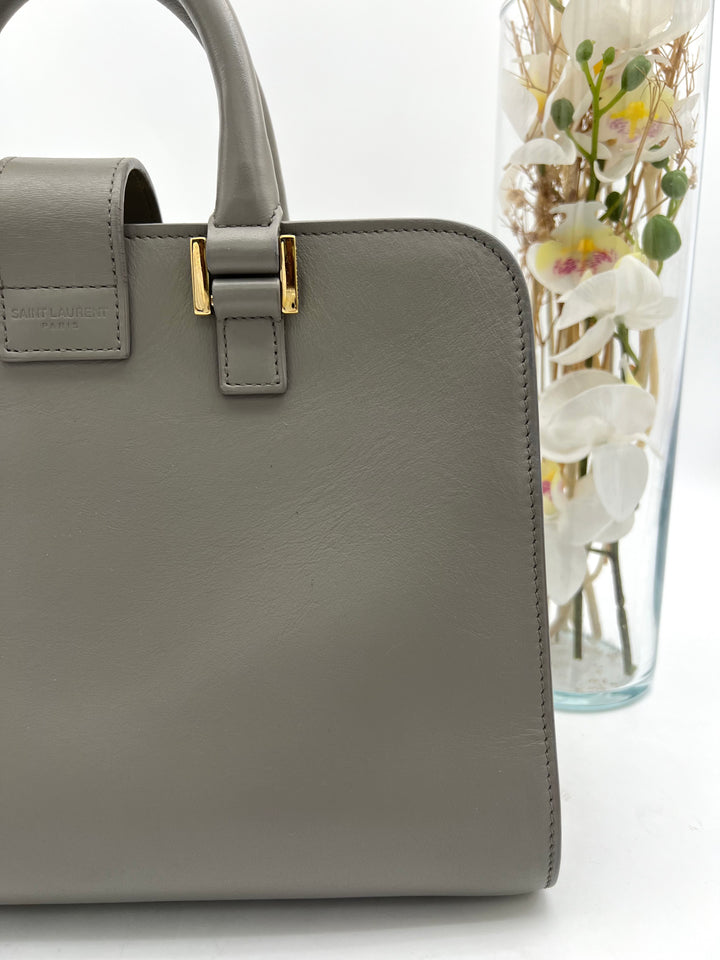 YVES SAINT LAURENT MONOGRAM CABAS BAG