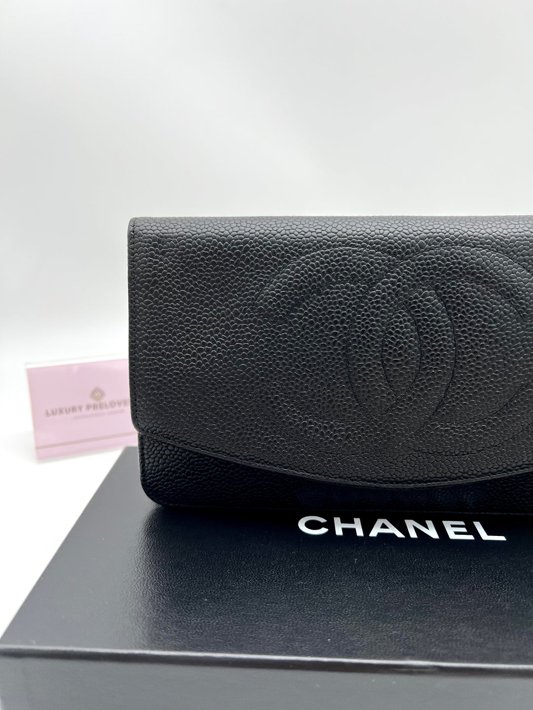 CHANEL CAVIAR TIMELESS CLUTCH