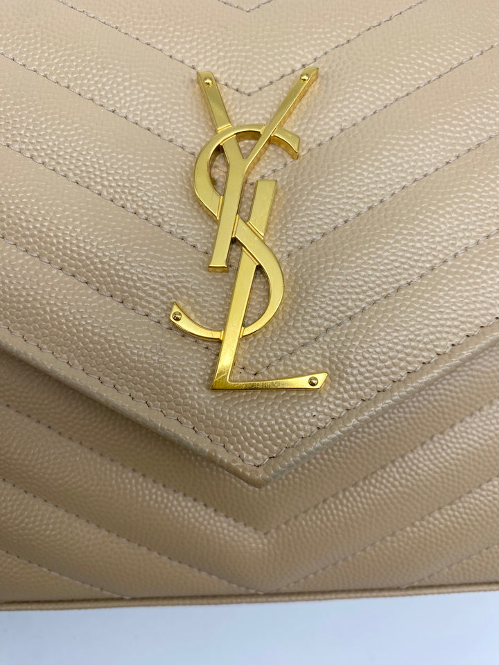 YVES SAINT LAURENT CASSANDRA MONOGRAM