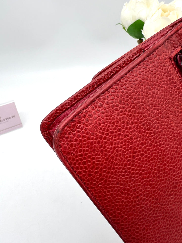 CHANEL CAVIAR TIMELESS CLUTCH