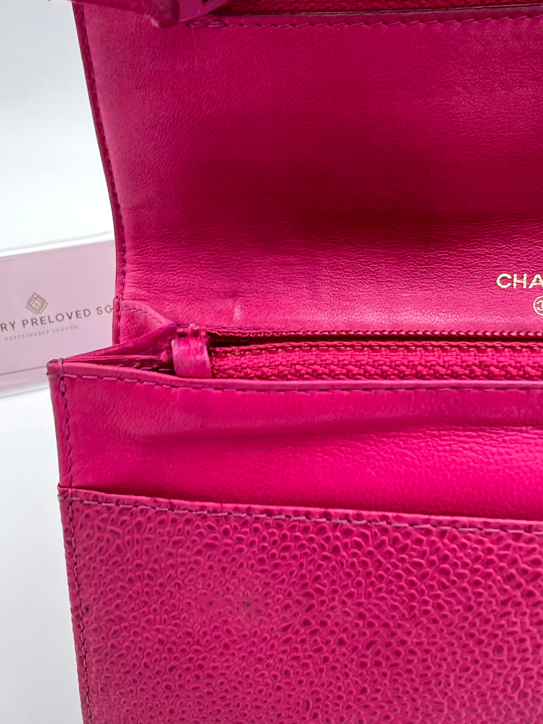 CHANEL CAVIAR TIMELESS CLUTCH