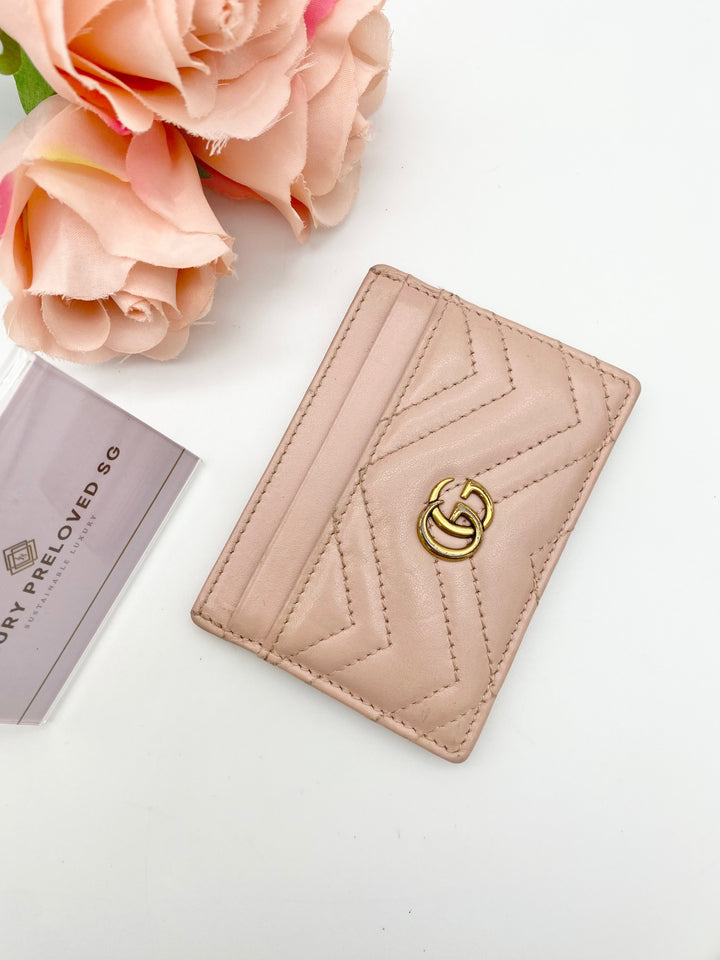 GUCCI MONOGRAM CARD CASE