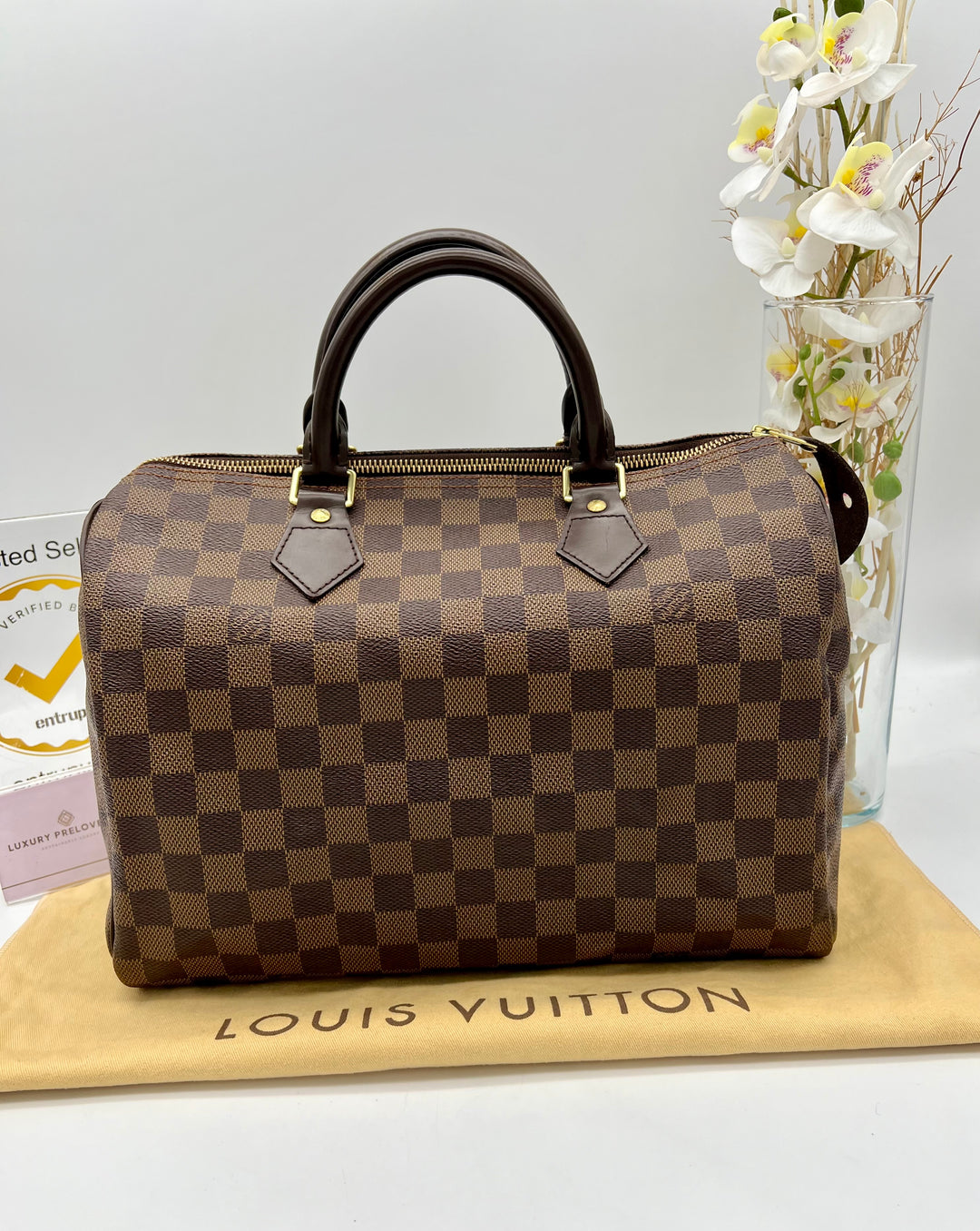 LOUIS VUITTON SPEEDY 30 DAMIER EBENE