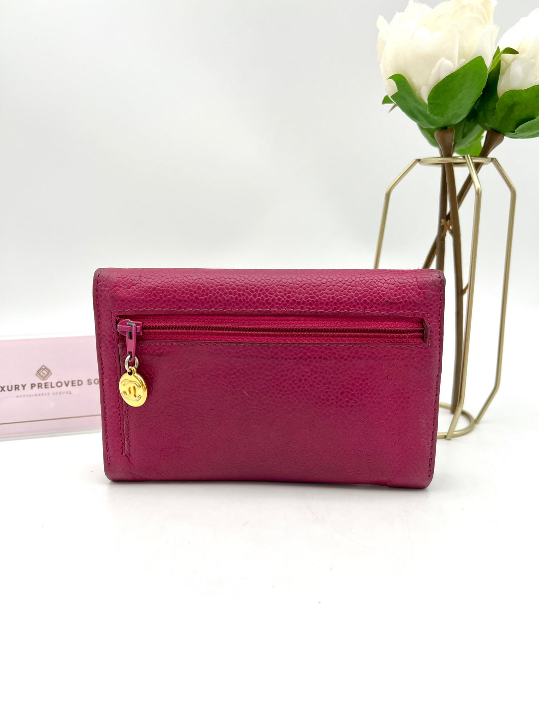 CHANEL CAVIAR TIMELESS WALLET