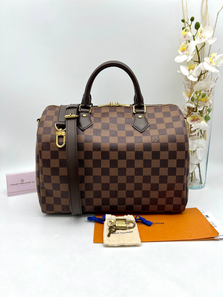 LOUIS VUITTON BANDOULIERE DAMIER EBENE