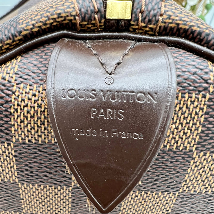 LOUIS VUITTON SPEEDY 35 DAMIER EBENE