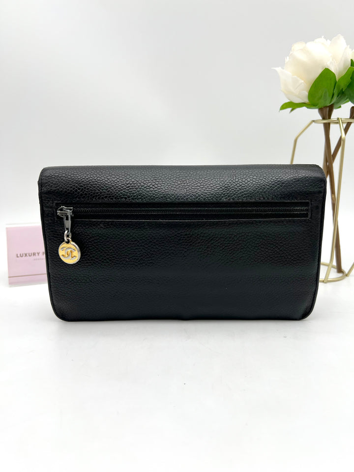 CHANEL CAVIAR TIMELESS CLUTCH