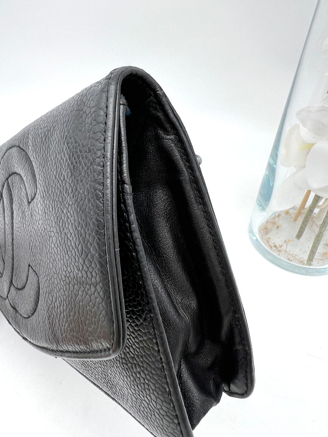CHANEL LAMBSKIN TIMELESS CLUTCH