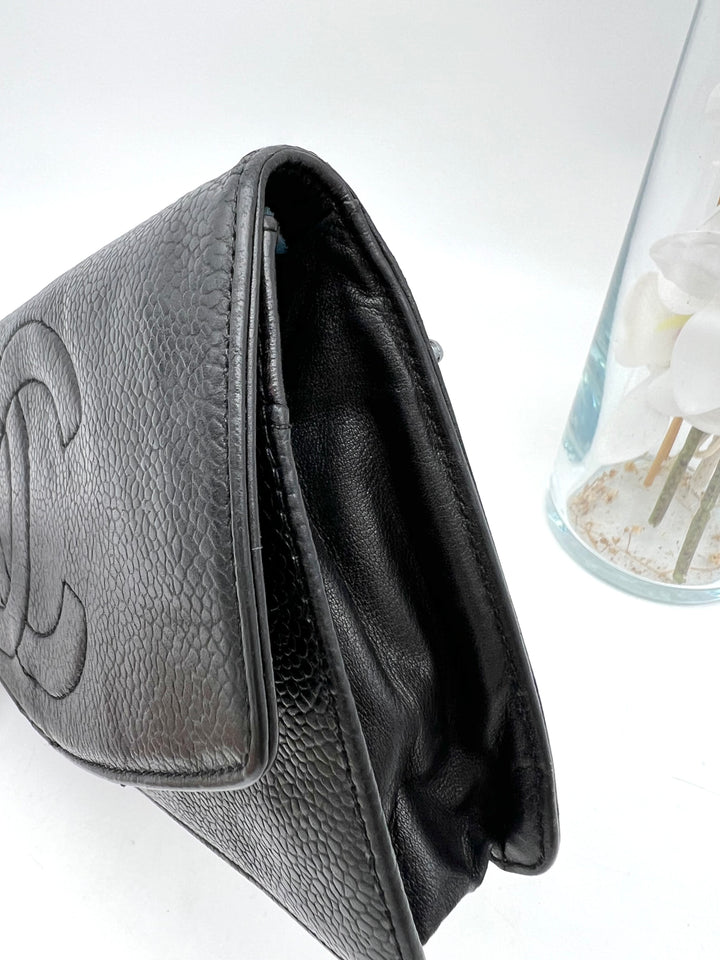 CHANEL LAMBSKIN TIMELESS CLUTCH
