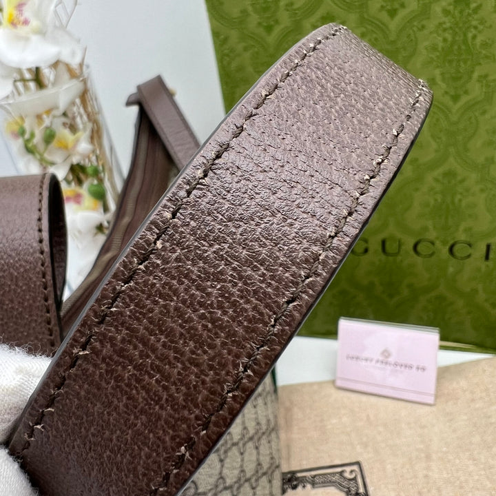 GUCCI PVC OPHIDIA SHOULDER BAG (NEW MODEL)