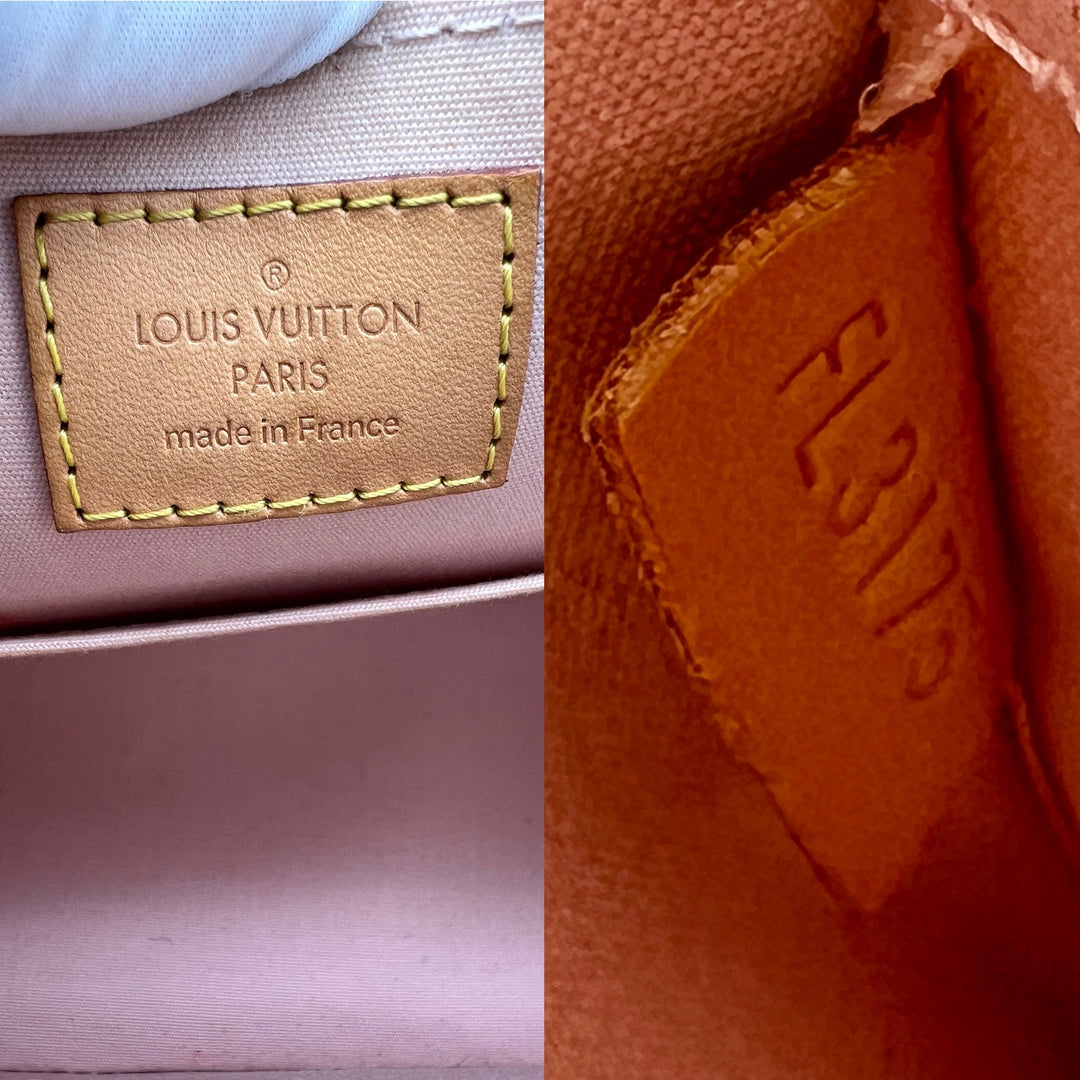 LOUIS VUITTON ALMA BB VERNIS