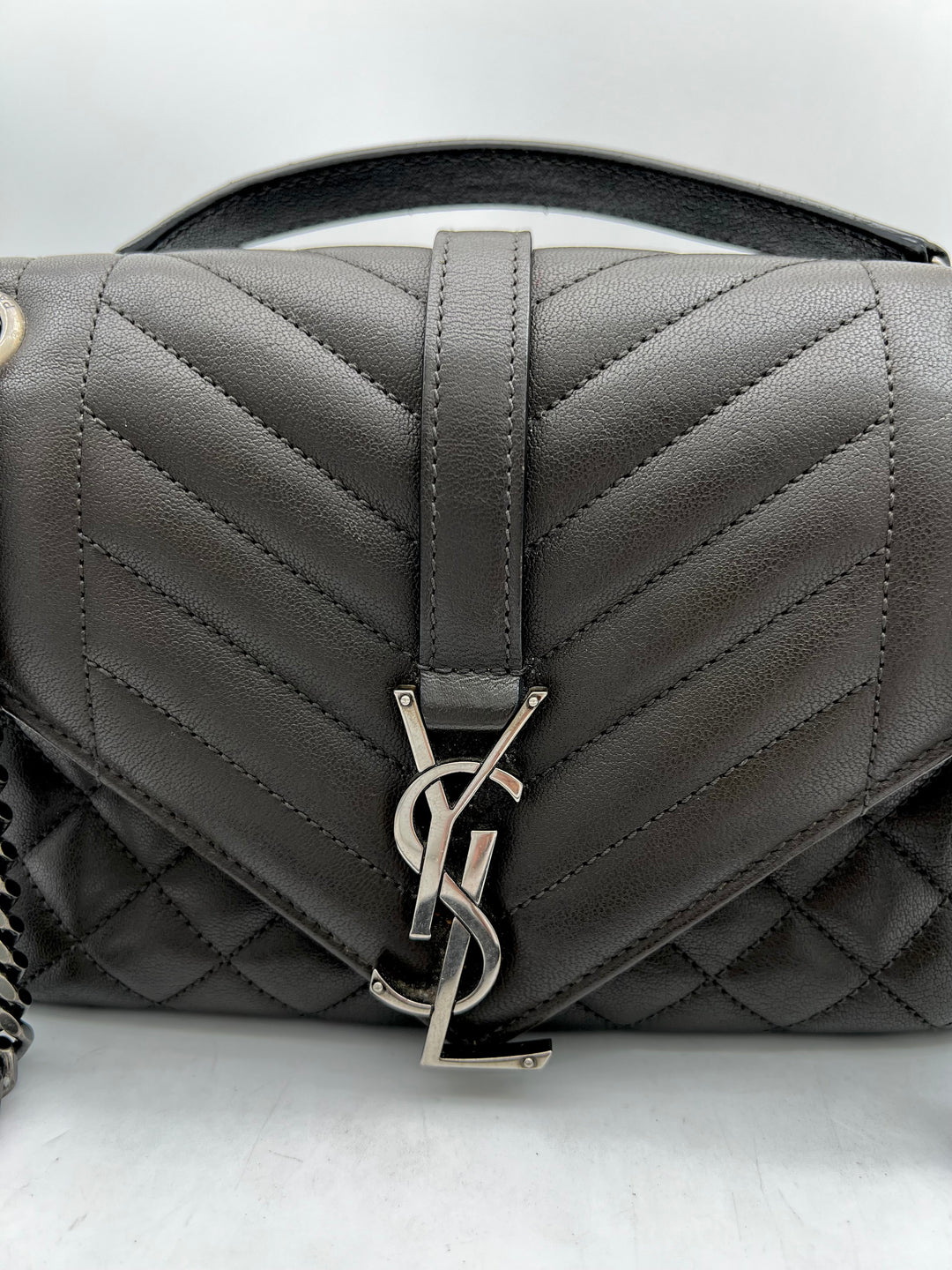 YVES SAINT LAURENT QUILTED ENVELOPE SHW BAG