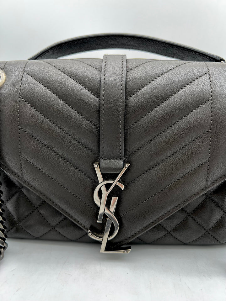 YVES SAINT LAURENT QUILTED ENVELOPE SHW BAG