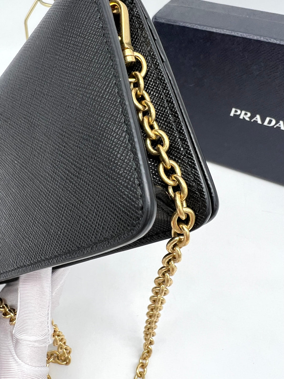 PRADA SAFFIANO CHAIN BAG