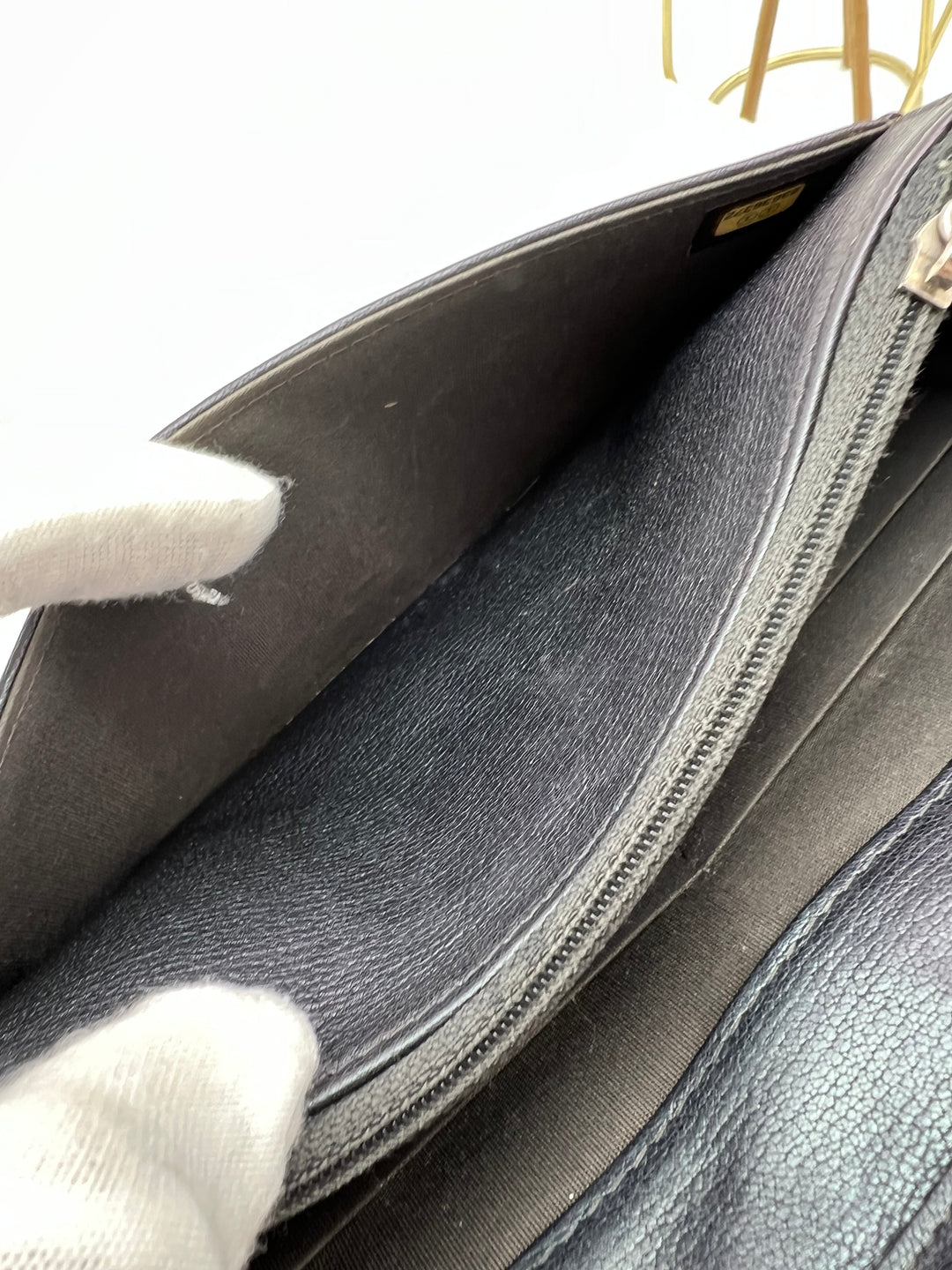 CHANEL BOY WALLET ON CHAIN