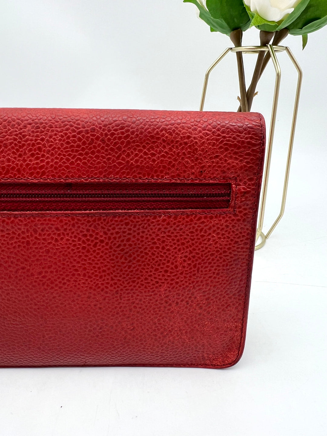 CHANEL CAVIAR TIMELESS CLUTCH