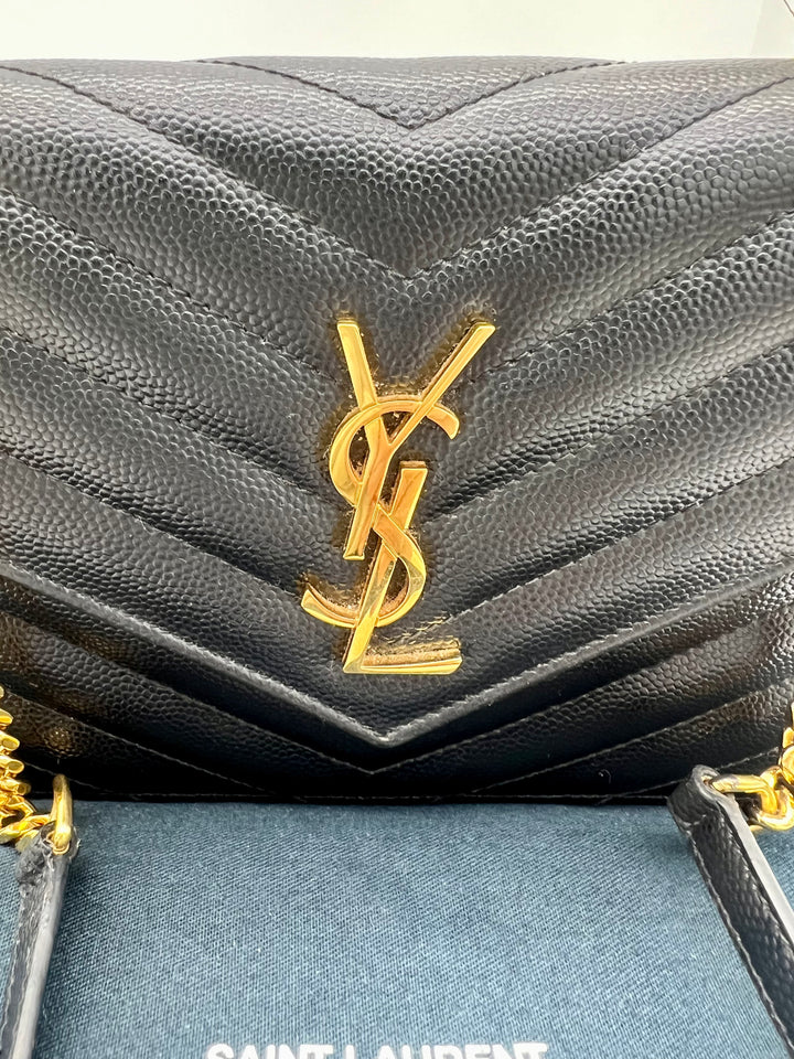 YVES SAINT LAURENT MONOGRAM ENVELOPE