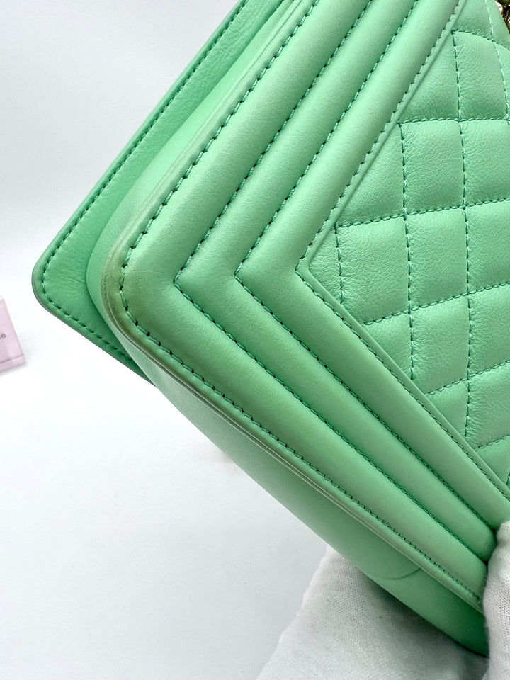 CHANEL LAMBSKIN OLD MEDIUM BOY