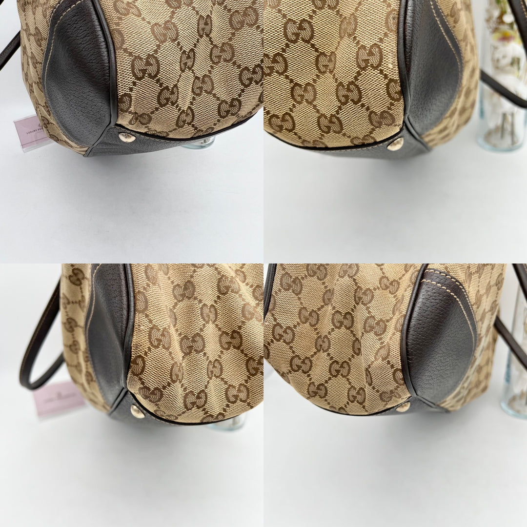 GUCCI GG MONOGRAM PRINCY TOTE BAG CANVAS