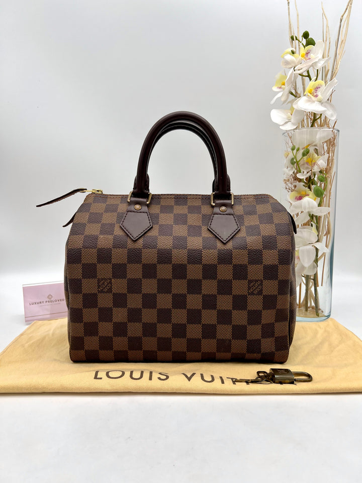 LOUIS VUITTON SPEEDY 25 DAMIER