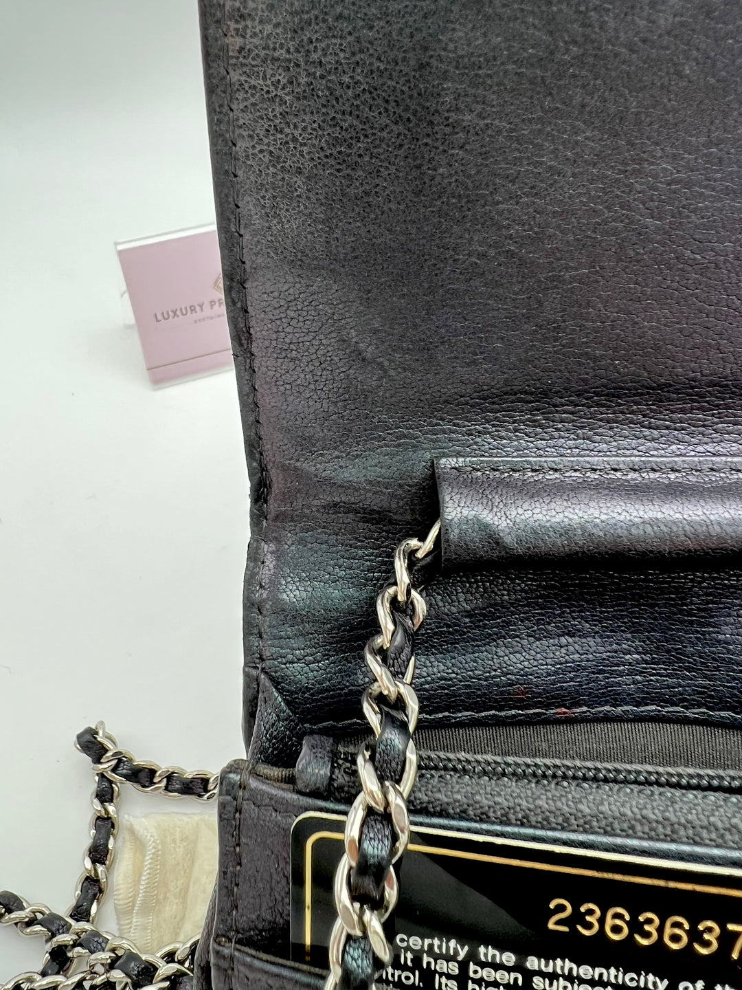 CHANEL BOY WALLET ON CHAIN