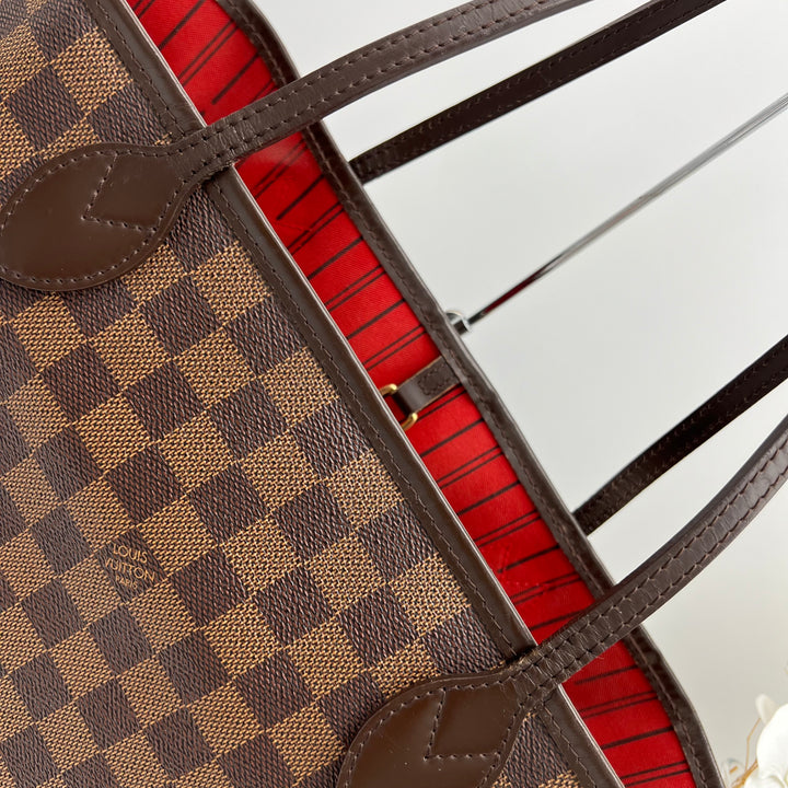 LOUIS VUITTON NEVERFULL MM DAMIER EBENE