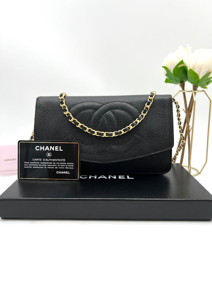 CHANEL CAVIAR TIMELESS CLUTCH
