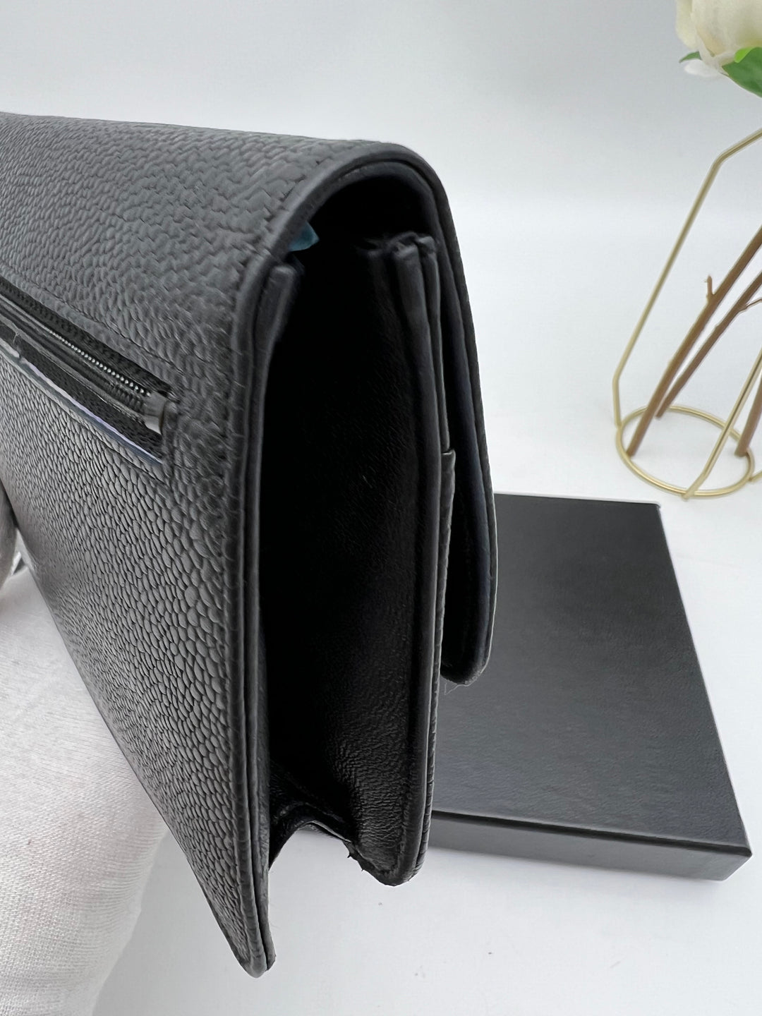 CHANEL CAVIAR TIMELESS CLUTCH