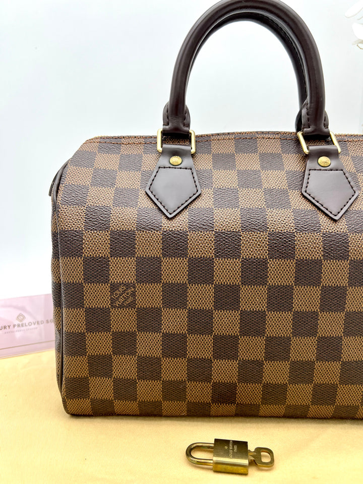 LOUIS VUITTON SPEEDY 25 DAMIER