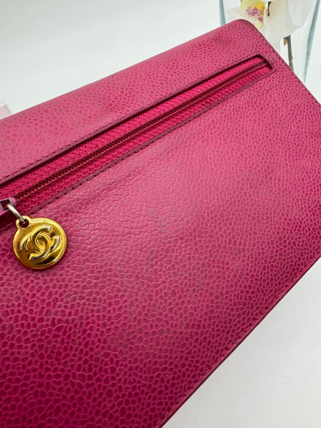 CHANEL CAVIAR TIMELESS CLUTCH