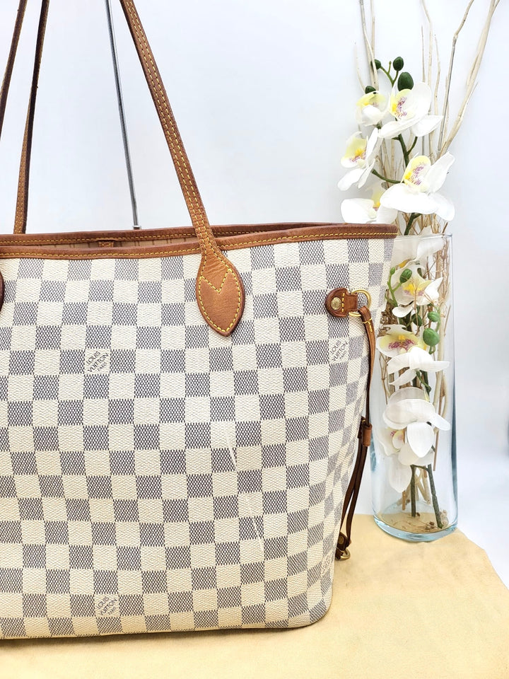 LOUIS VUITTON NEVERFULL MM AZUR