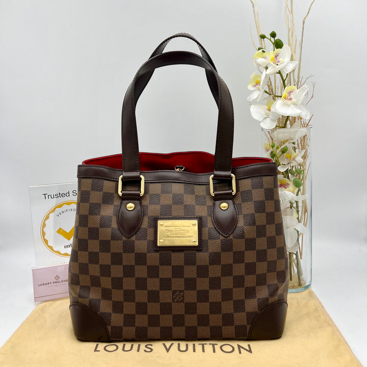 LOUIS VUITTON HAMPSTEAD PM DAMIER EBENE