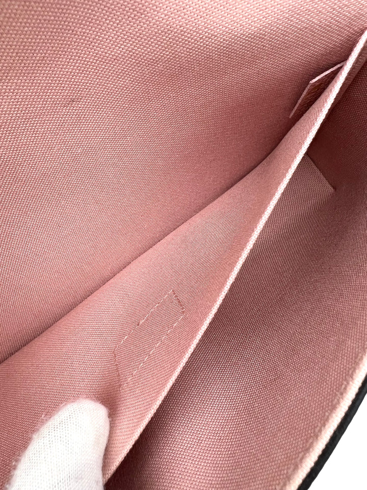 LOUIS VUITTON FELICIE EMPRIENTE LEATHER