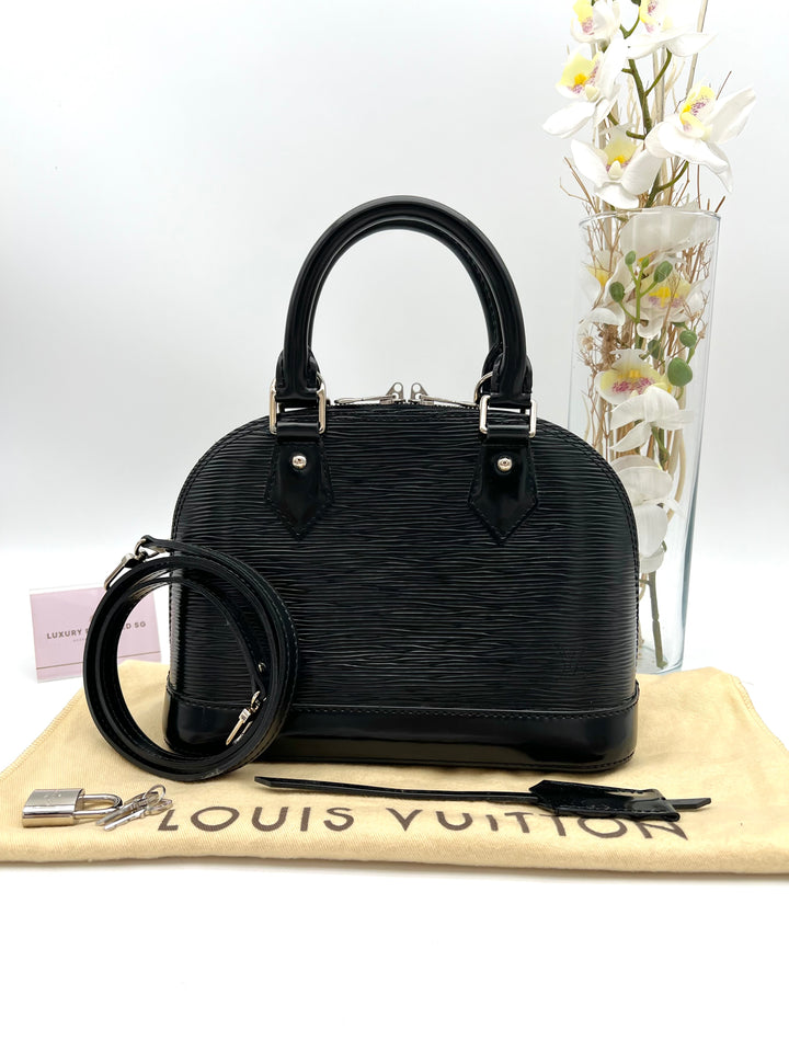 LOUIS VUITTON ALMA BB EPI