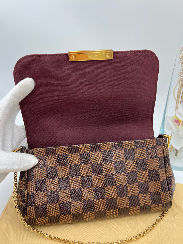LOUIS VUITTON FAVOURITE PM DAMIER EBENE