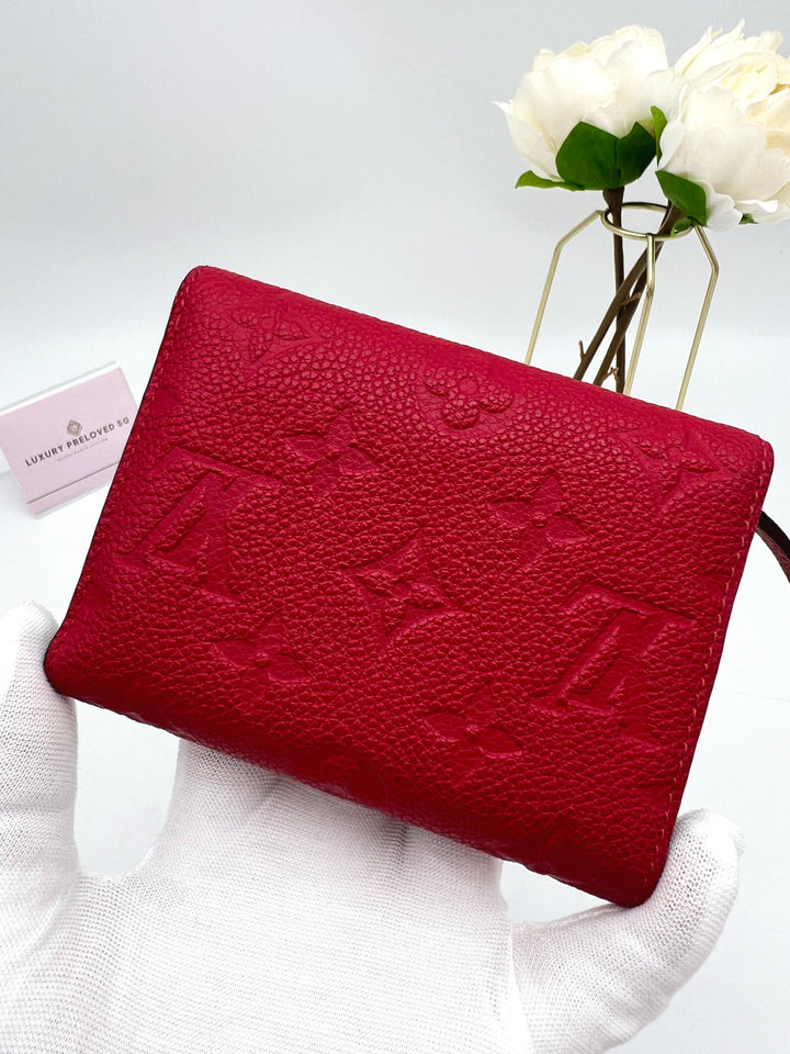 LOUIS VUITTON VICTORINE WALLET EMPREINTE