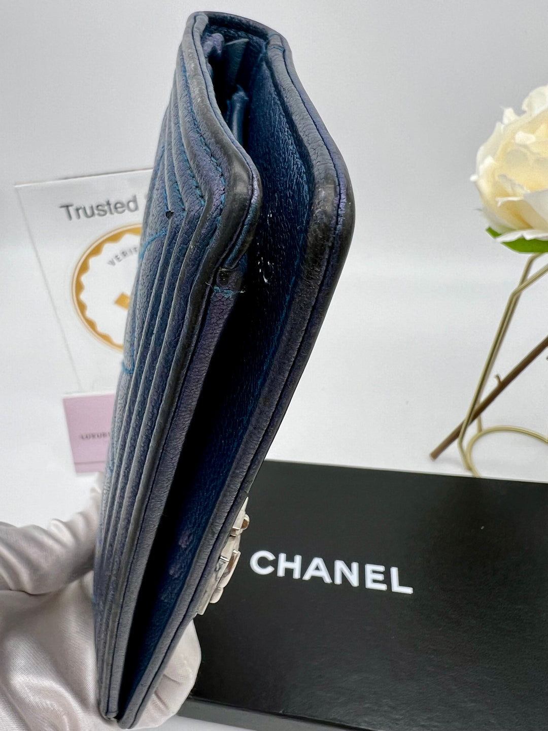 CHANEL VINTAGE LE BOY WALLET