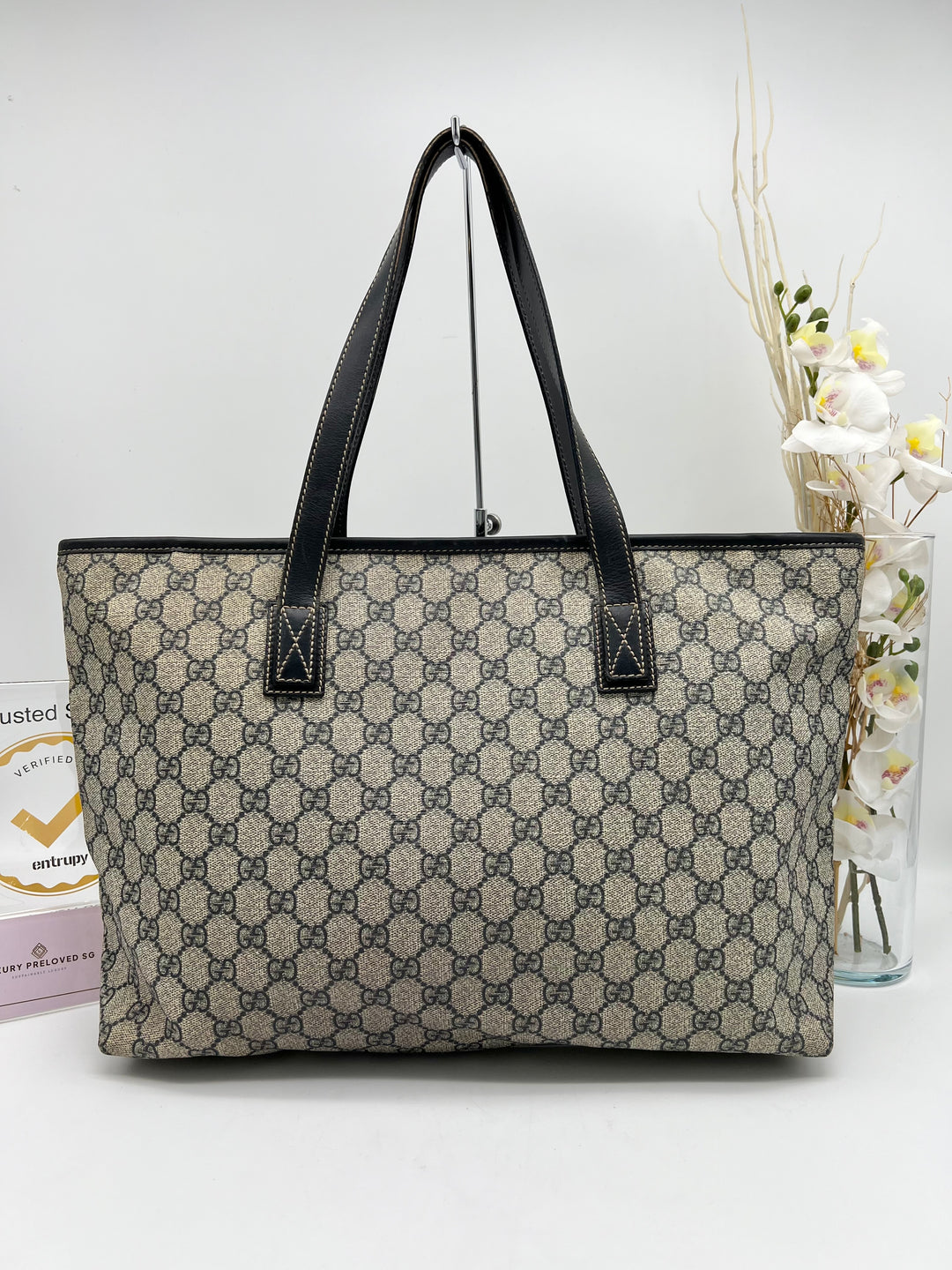 GUCCI GG MONOGRAM TOTE PVC