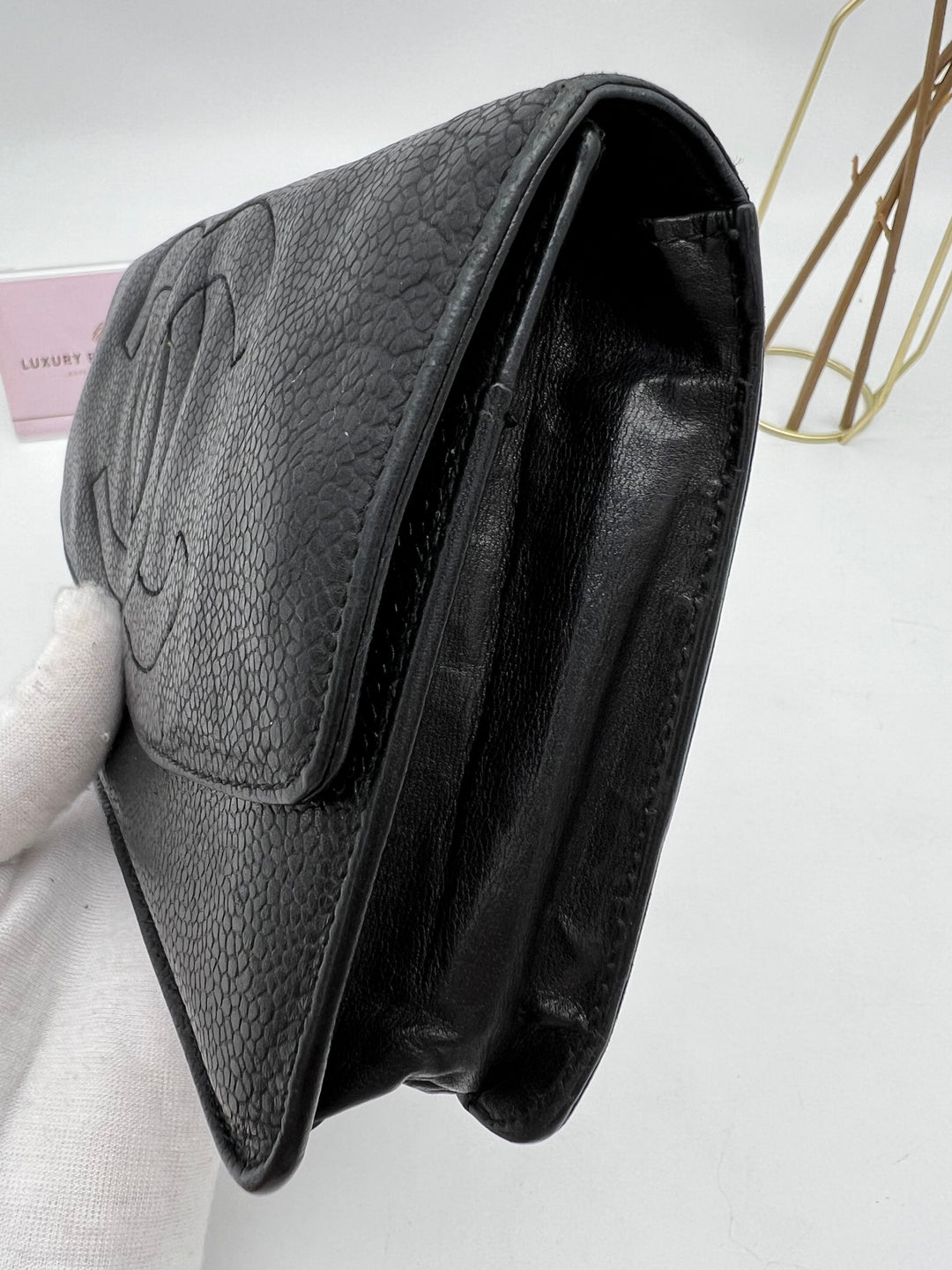 CHANEL CAVIAR TIMELESS CLUTCH