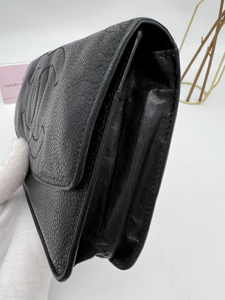 CHANEL CAVIAR TIMELESS CLUTCH